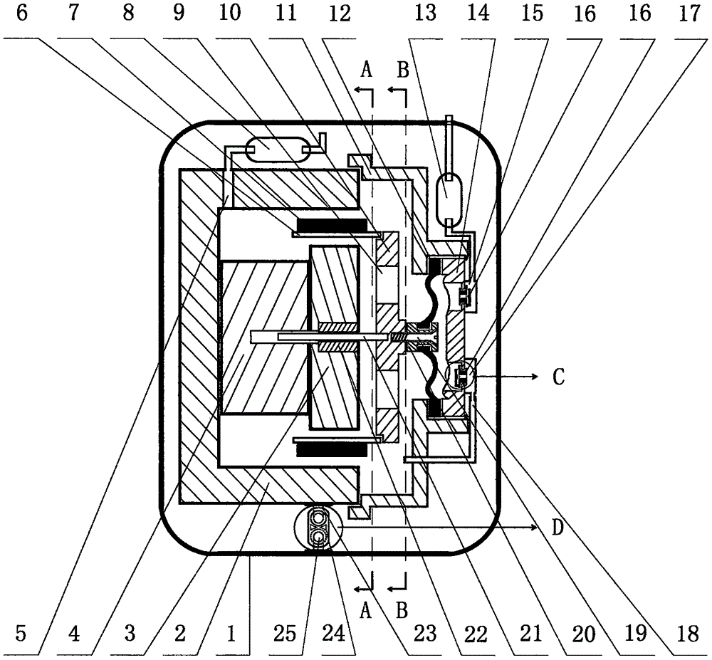 小型增氧气泵的制作方法