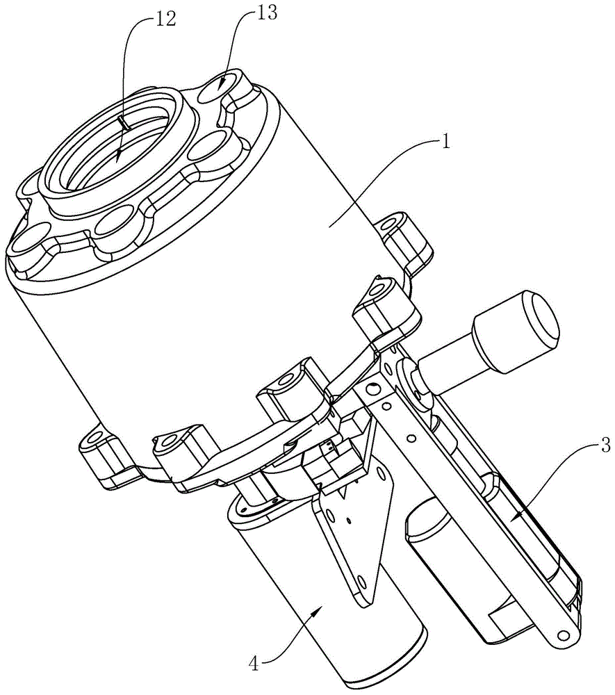 一种消防炮的水流切换装置及组合消防炮的制作方法