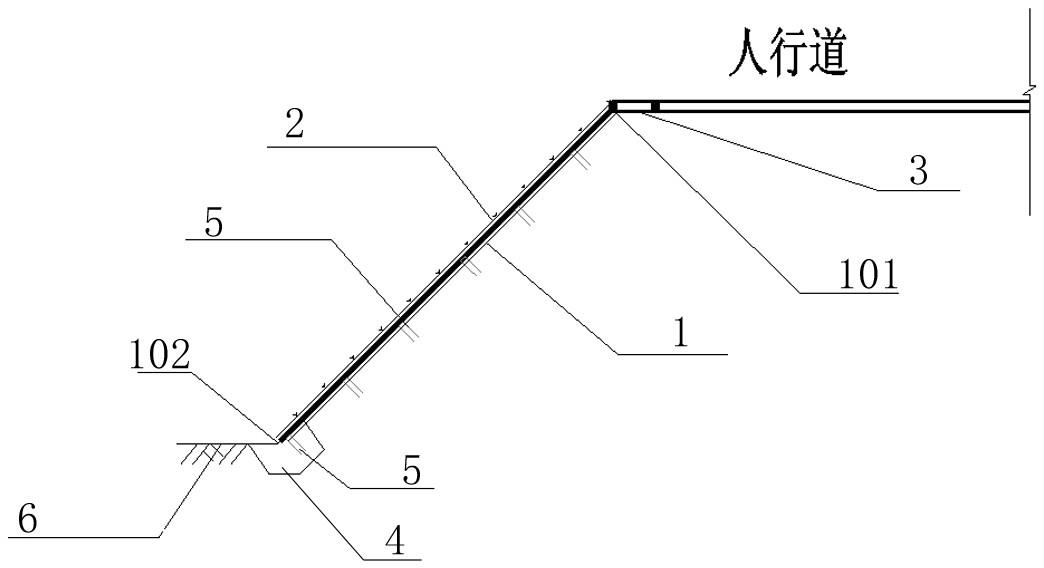 土工格栅护坡施工图图片