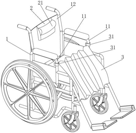 一种孕妇用轮椅的制作方法