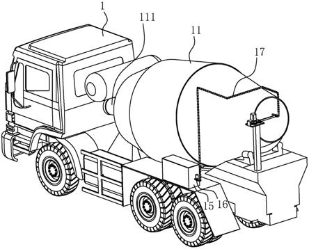 水泥罐车的工作原理图图片