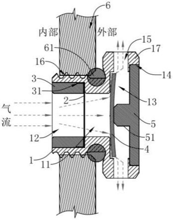 一种单向透气阀的制作方法