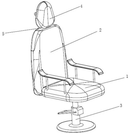 一种适合于核酸检测时使用的椅子的制作方法