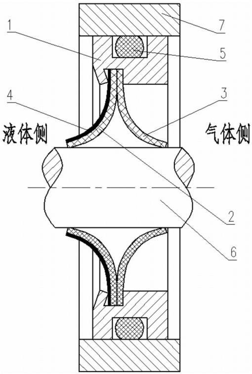 旋转防水密封结构设计图片