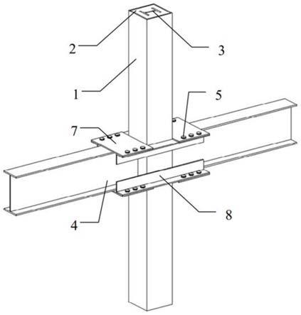 方管梁结构图图片