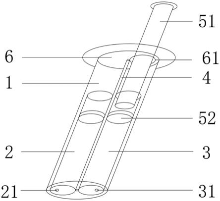 一种双管注射器