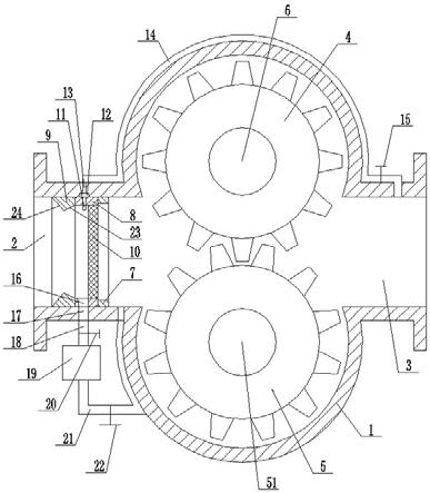 汽车输油泵结构的制作方法