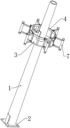 一種電子信息工程用通信塔的製作方法