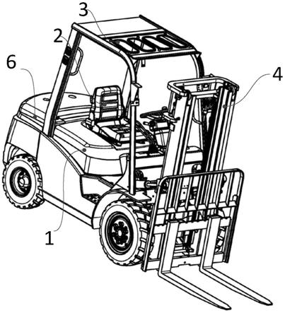 一種內燃叉車的製作方法