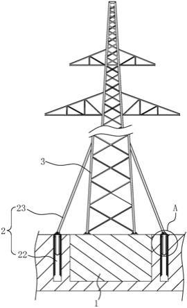 电力铁塔结构示意图图片