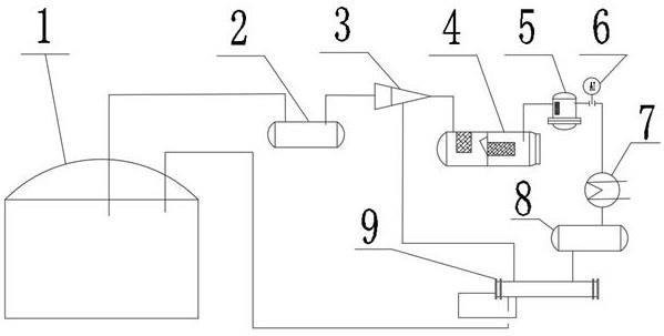 一种氨蒸发气压缩再液化回收系统的制作方法 0071