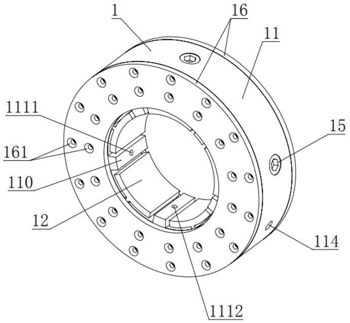 一種主動控制徑向間隙的可傾瓦軸承