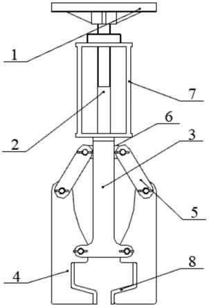 夹轨器工作原理图片