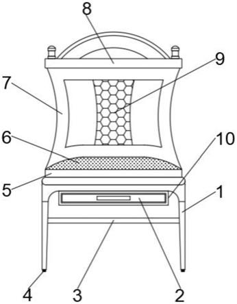 一种中式餐椅的制作方法