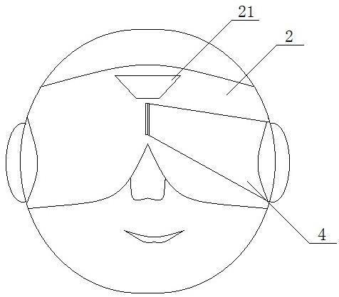 一種新生兒用藍光眼罩的製作方法