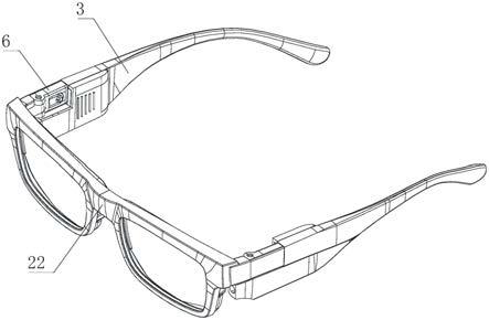 多功能眼镜创意示意图图片