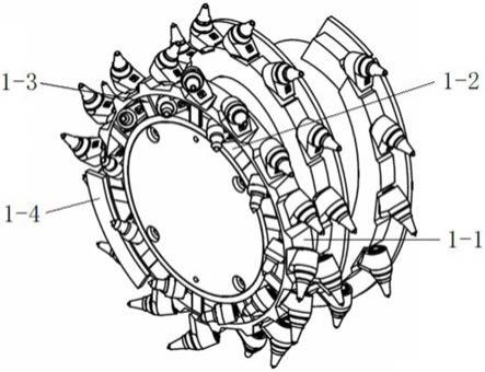 帶凹槽平端盤及採煤機滾筒的製作方法