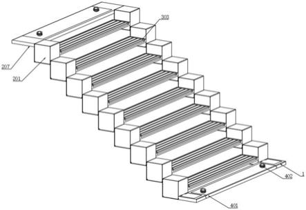 一种减震装配式钢结构楼梯的制作方法