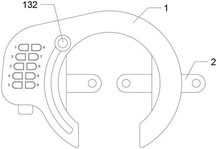 一種便於安裝操作的全機械結構自行車密碼鎖的製作方法