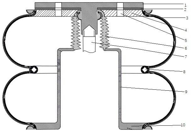 气弹簧内部结构图片