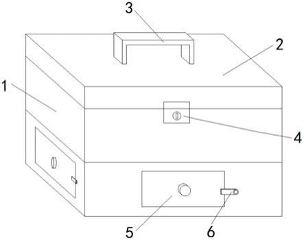 医疗箱结构图图片