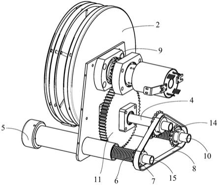 自动卷线器内部结构图片