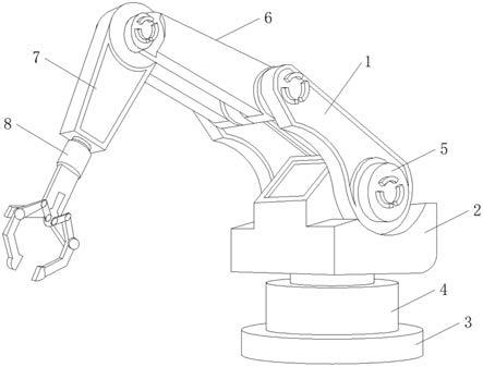 机械手臂画法图片