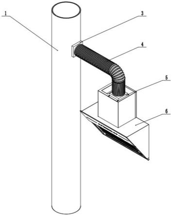 一种用于提高排烟性能的公用烟道
