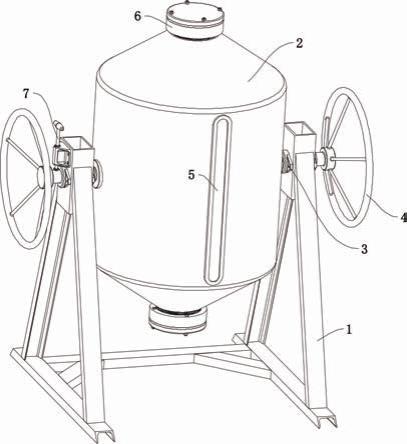 本实用新型涉及发酵装置技术领域,具体讲是一种小型葡萄酒发酵罐