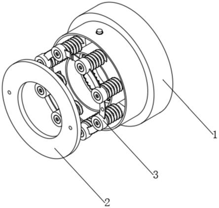 一種彈簧制動全封閉溼式停車制動器的製作方法