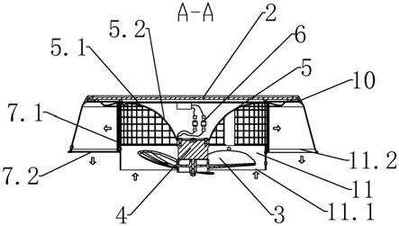 换气扇结构图图片