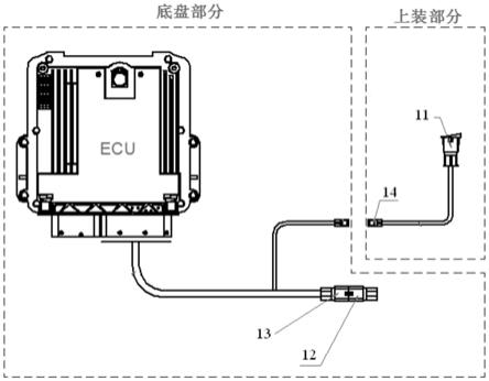 一种专用车辆远程油门的控制系统的制作方法