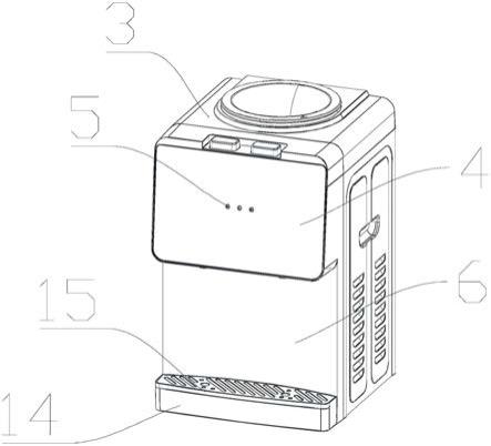 家用饮水机结构图图片
