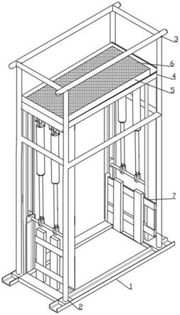 自制液压升降平台图纸图片