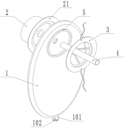 一種雙套管引流固定裝置的製作方法