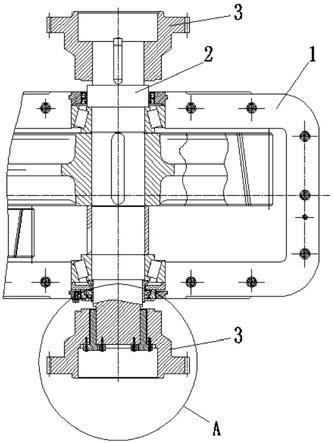  大型減速機(jī)輸出軸零件圖解_減速機(jī)輸出軸結(jié)構(gòu)圖