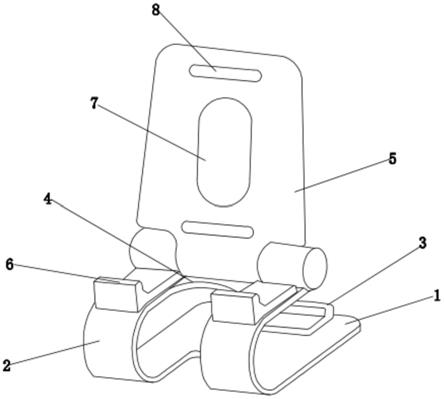 手机支架分解图图片
