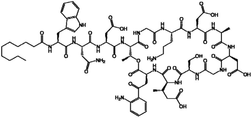 達託黴素水性製劑的製作方法