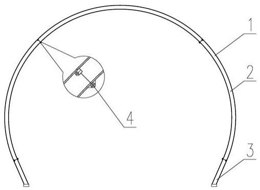 拱架节点图片