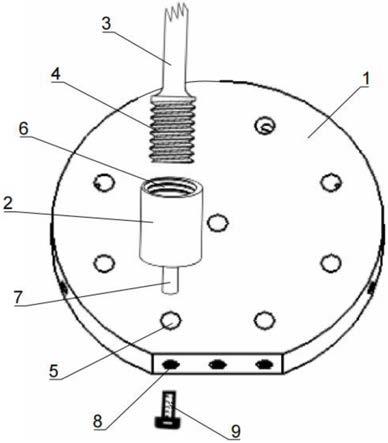 一種掃描電鏡的斷口試樣固定結構的製作方法