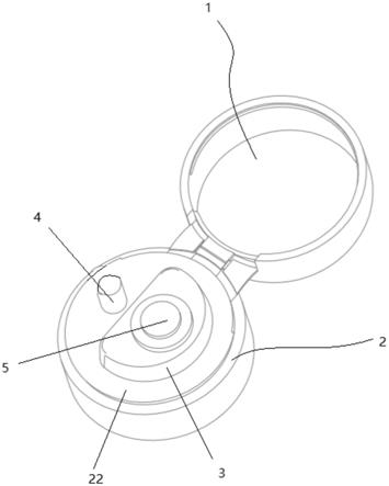 一种按压式瓶盖的制作方法