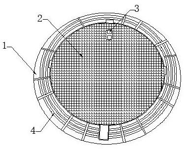 五防井盖结构图图片