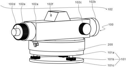 自动安平水准仪构造图片