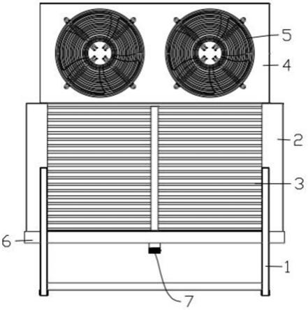 冷库冷风机结构图片