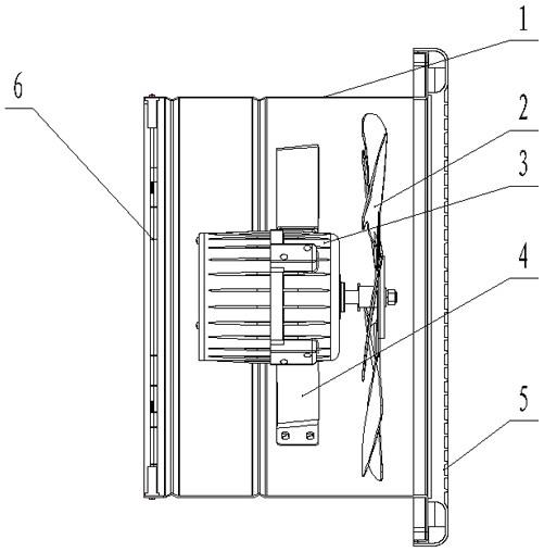 换气扇结构图图片