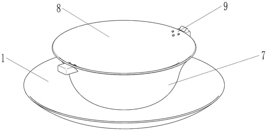 一种双层保温加热型陶瓷碗的制作方法