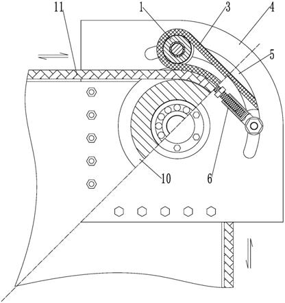 一种塔式起重机及其滑轮与钢丝绳的防脱装置的制作方法