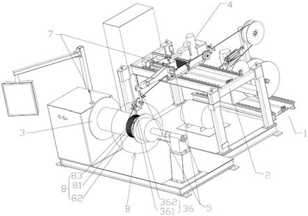 绕线机机构简图图片