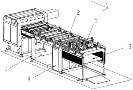 一种分切机的自动收纸装置的制作方法