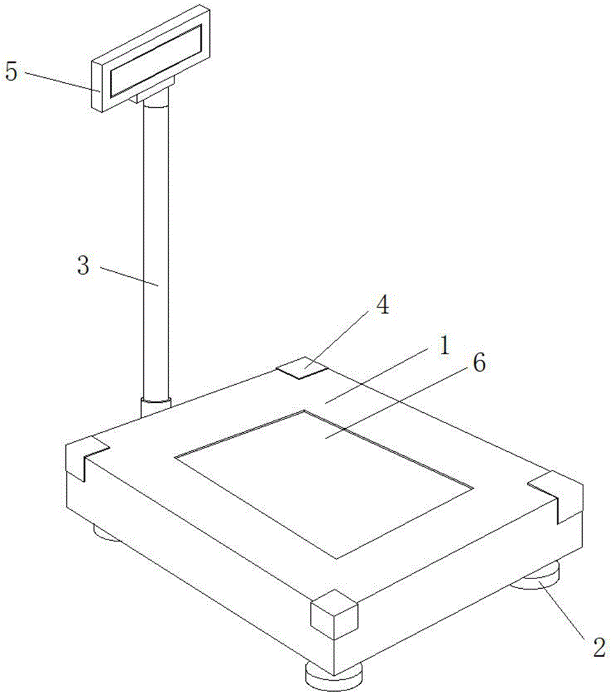 一种具有抗压结构的电子秤的制作方法